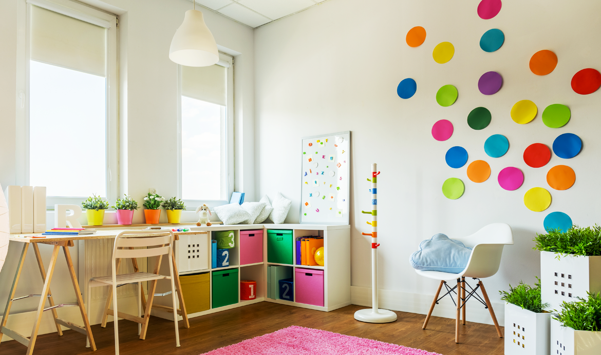 Clutter Free Kids Room Storage Ideas