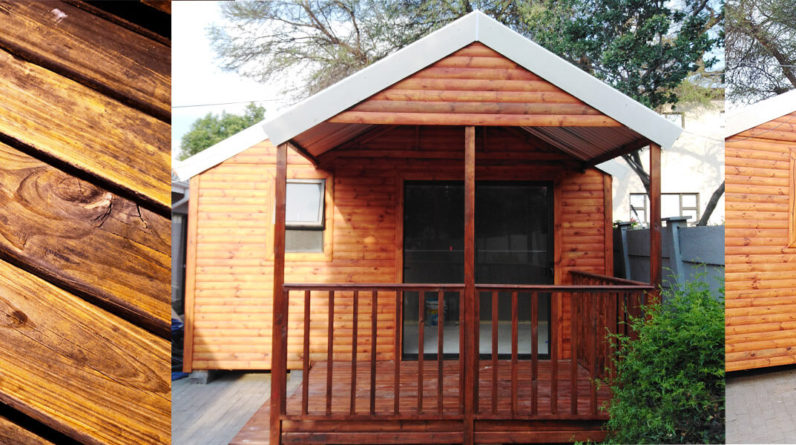 Types of wood used to construct shed